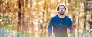 Sport kann gegen Depressionen helfen, besonders beliebt ist u.a. Jogging